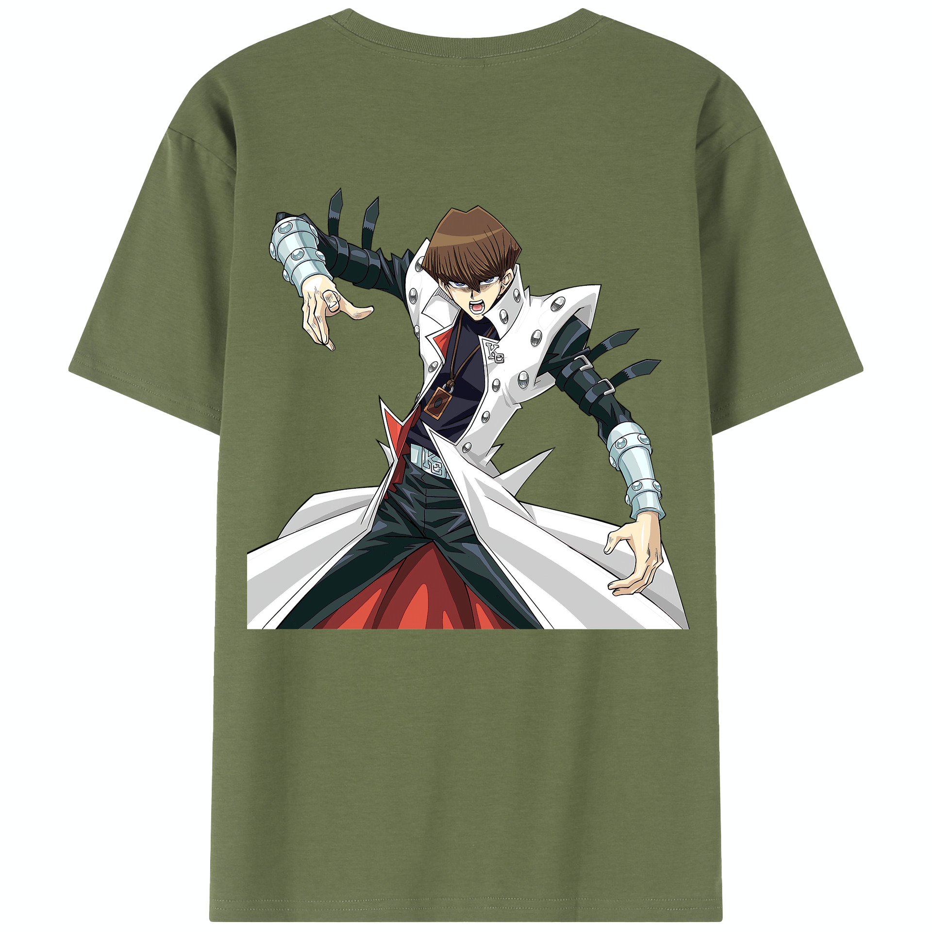 （画像用） 遊☆戯☆王 Yu-Gi-Oh! 綿100％半袖Tシャツ（背面プリント）